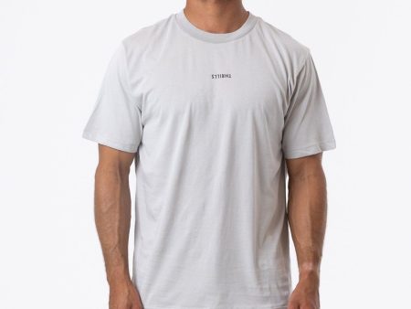 Minimal Thrills Merch Fit Tee - Oyster Grey For Sale