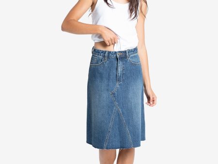 Cooper Skirt - Roadhouse Blue Online