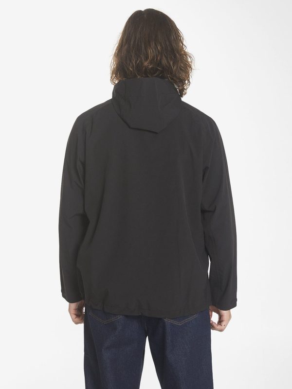 Thrills Cortex Windbreaker - Black Hot on Sale