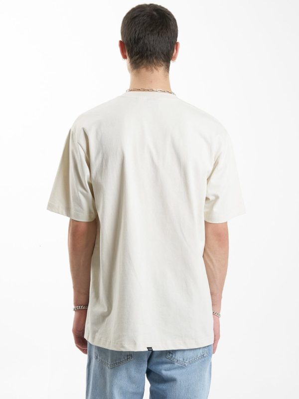 Linked Oversize Fit Tee - Heritage White Discount