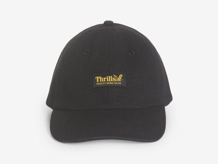 Thrills Union 6 Panel Cap - Black For Cheap