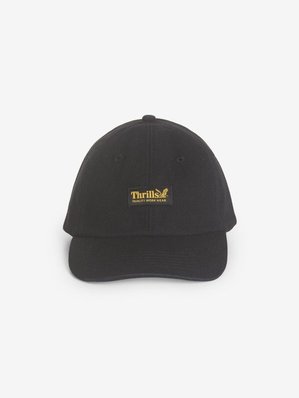 Thrills Union 6 Panel Cap - Black For Cheap