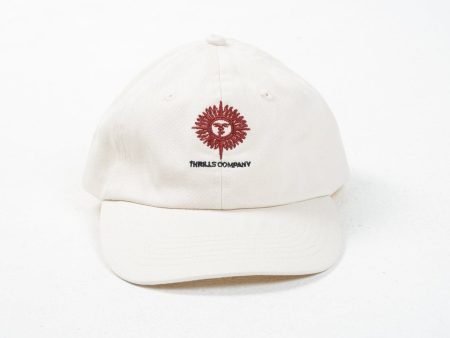 Natural Occurences 6 Panel Cap - Heritage White Online Sale