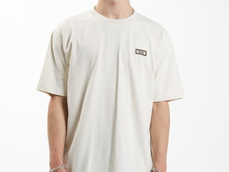 Linked Oversize Fit Tee - Heritage White Discount