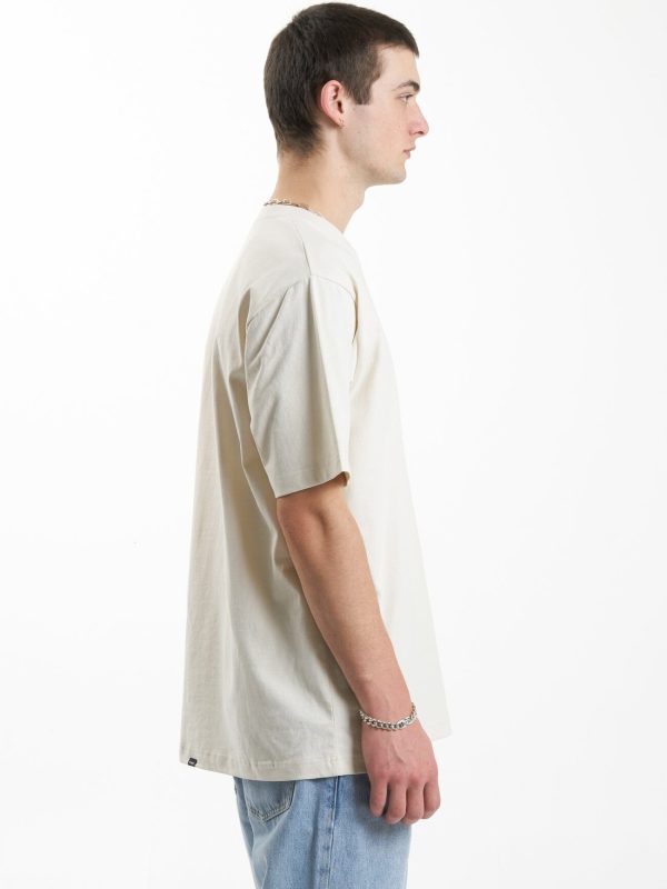 Linked Oversize Fit Tee - Heritage White Discount