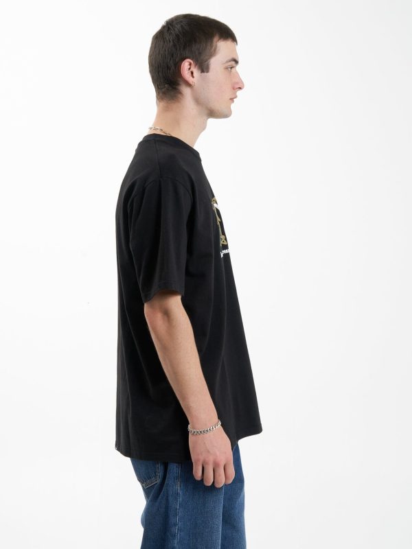 Dream Within a Dream  Oversize Fit Tee - Black Online Hot Sale