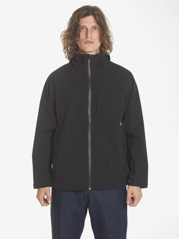 Thrills Cortex Windbreaker - Black Hot on Sale