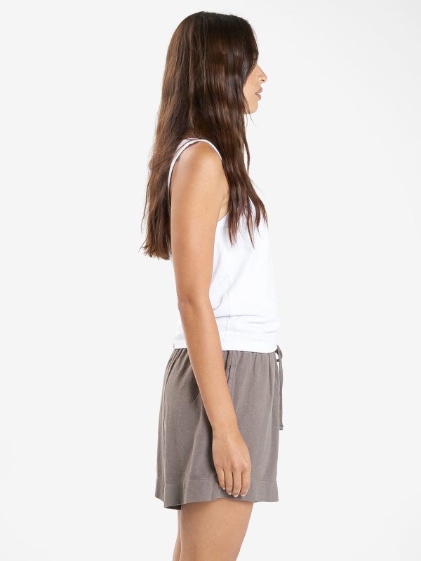 Hemp Relax Short - Light Canteen Hot on Sale