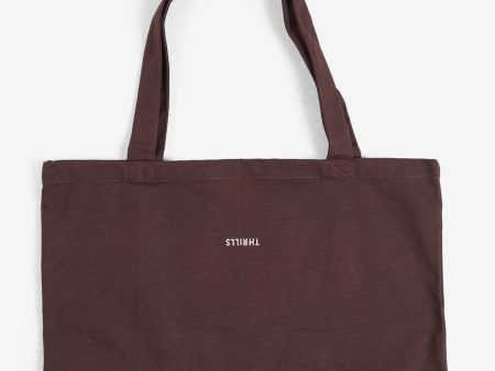 Minimal Thrills Tote - Deep Plum Fashion