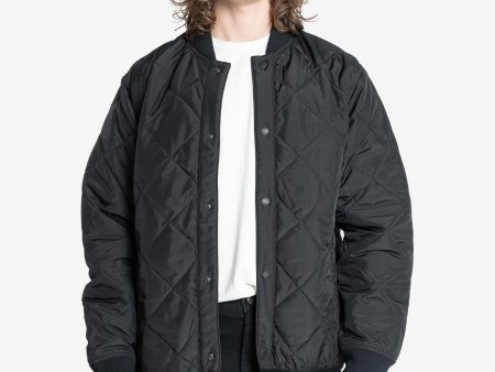 Minimal Thrills Quilt Work Jacket - Black Supply