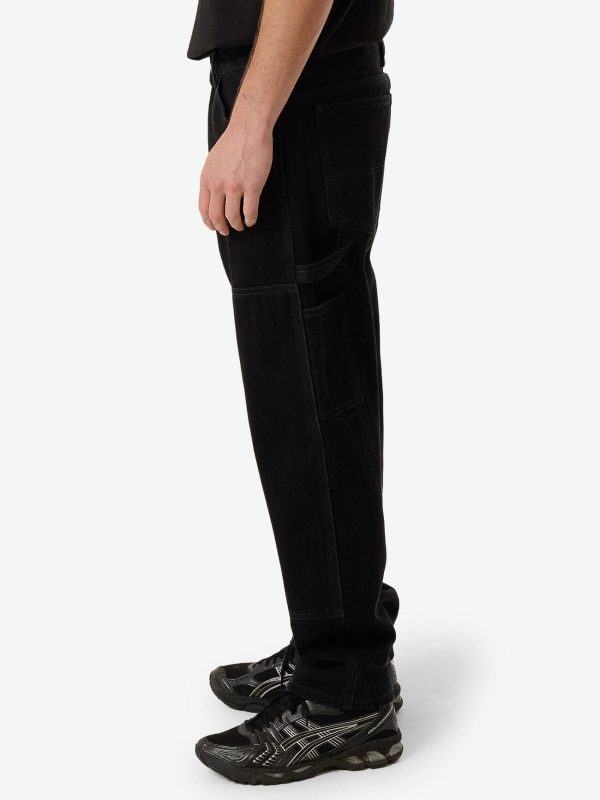 Carpenter Double Knee Pant - Black Rinse Online now