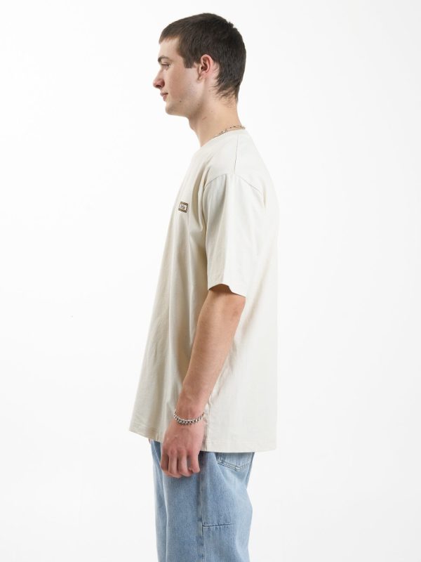 Linked Oversize Fit Tee - Heritage White Discount