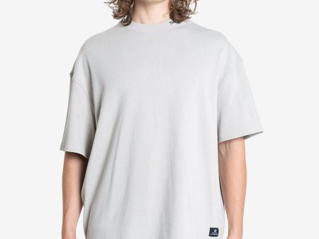 Cortex Box Fit Oversize Tee - Oyster Grey Online