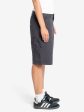 Slouch Carpenter Twill Short - Dark Charcoal Online now