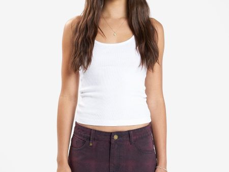 Sophie Barrio Check Skirt - Deep Plum Supply