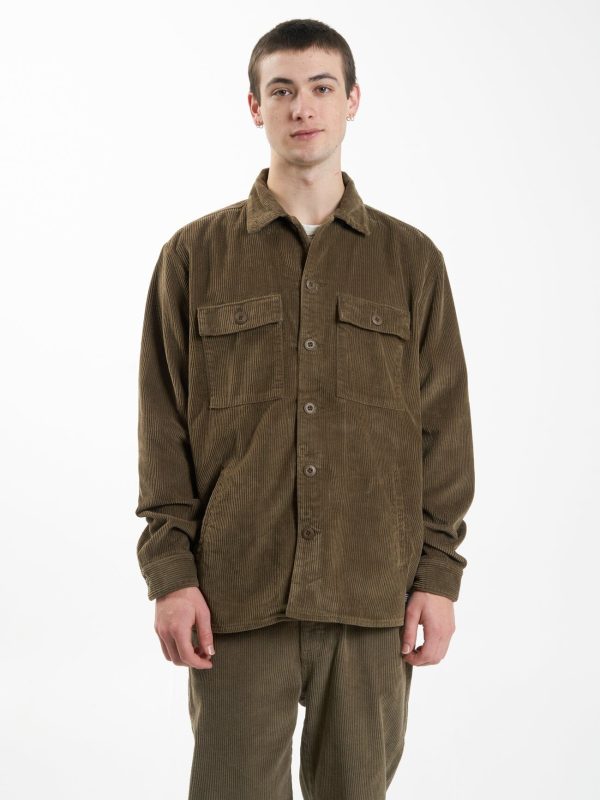 Thrills Labour Overshirt - Desert Cheap