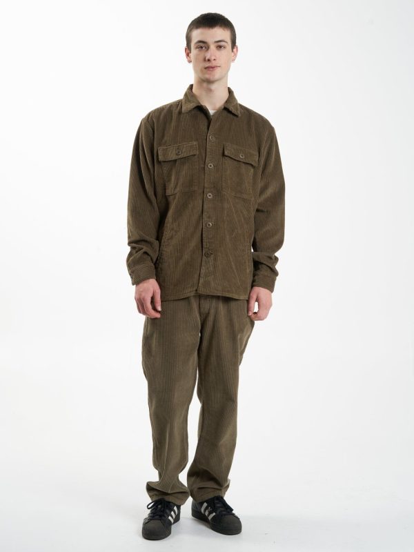 Thrills Labour Overshirt - Desert Cheap