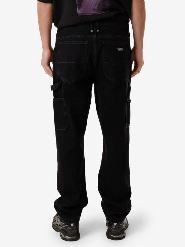 Carpenter Double Knee Pant - Black Rinse Online now