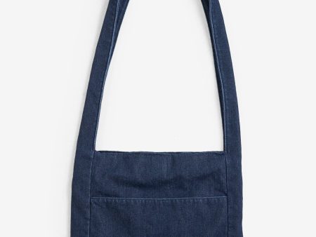 Denim Large Crossbody Bag - Indigo Rinse Online now