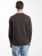 Linked Oversize Raglan Crew - Chocolate Plum on Sale