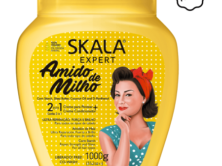  Skala Amido De Milho Creme 1000g 2 in 1 Sale