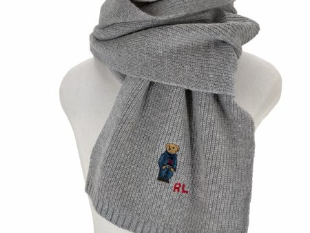 ポロバイラルフローレン Polo by RALPH LAUREN ポロベア刺繍 マフラー メンズ Online now