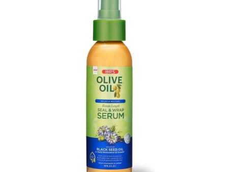 ORS Olive Oil Relax & Restore Retain Length Seal & Wrap Serum 4oz Online Hot Sale