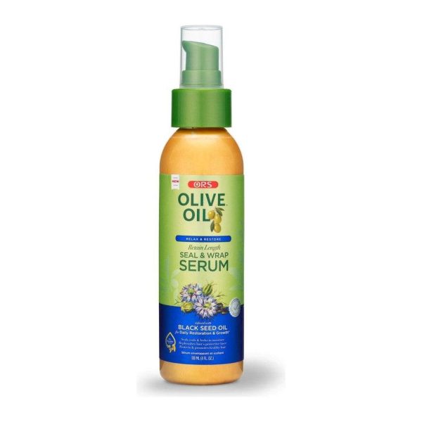 ORS Olive Oil Relax & Restore Retain Length Seal & Wrap Serum 4oz Online Hot Sale