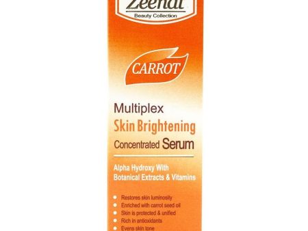 Zeenat Carrot Multiplex Skin Brightening Concetrated Serum 50G Fashion