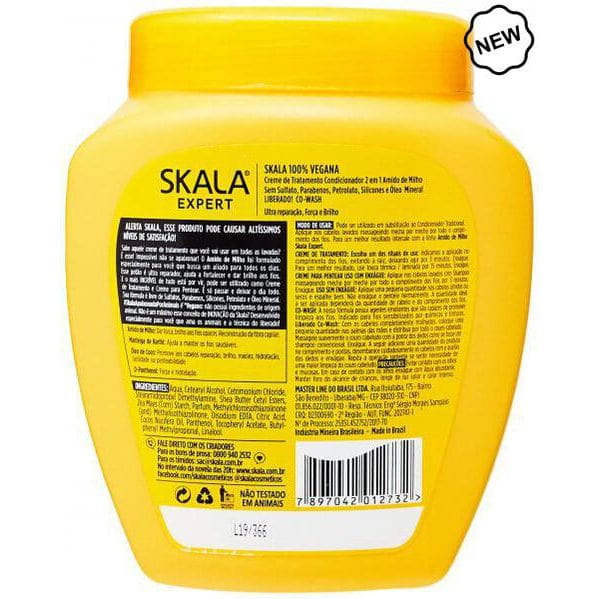  Skala Amido De Milho Creme 1000g 2 in 1 Sale