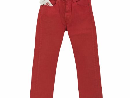 リーバイス Levis 00S 501STRAIGHT LEG BUTTON FLY 後染め デニム パンツ メンズ  W33 L34 For Cheap