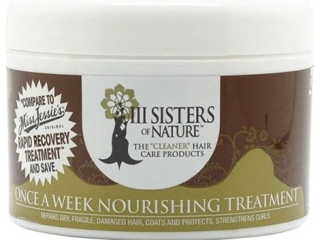 3 Sisters of Nature Once A Week Nourishing Treatment 236ml Discount