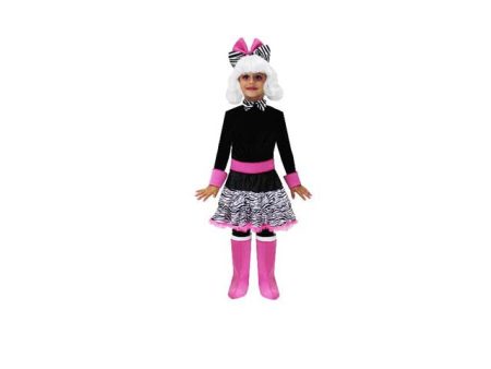 Costume doll zebratin 10 11anni1906-c-2 Online now