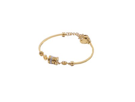 Bracciale acc.rigido 2rondelle strass Online Sale